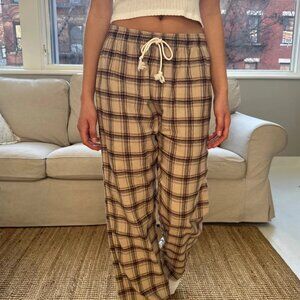 Brandy Melville Catherine Pants Plaid